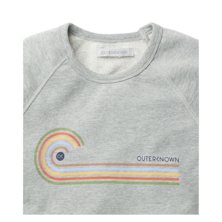 Felpa Outerknow Rainbow Grigio 6 Felpa Outerknow Rainbow Grigio - immagine 4