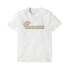 T-Shirt Outerknow Rainbow Wave Bianco -Vendite Snowboarding OuterKnow RainbowWaveTeeWhiteLiquido