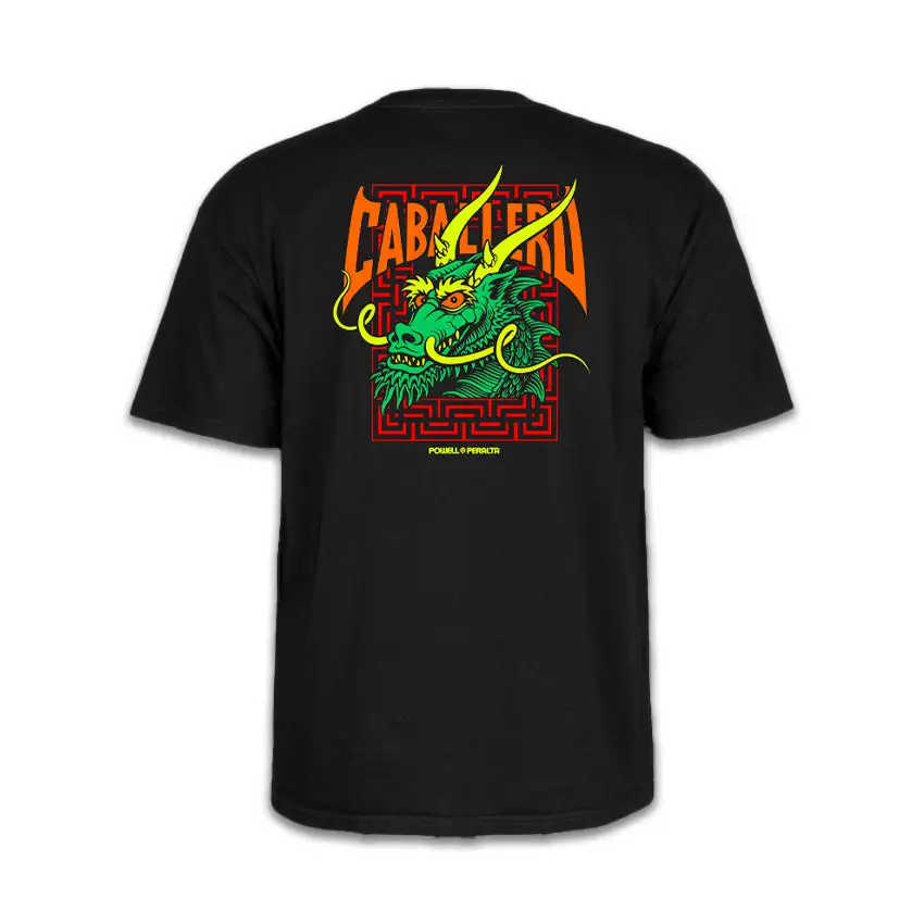 T-Shirt Powell Peralta Caballero Nero 4 T-Shirt Powell Peralta Caballero Nero - immagine 2