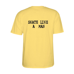 T-Shirt Powell Peralta Skate Chimp Giallo -Vendite Snowboarding PowellPeraltaChimpTeeGiallo 2