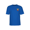 T-Shirt Powell Peralta Youth Ripper Blu -Vendite Snowboarding PowellPeraltaJrRipperTeeBluLiquido
