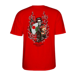 T-Shirt Powell Peralta Sakura Yosozumi Rosso -Vendite Snowboarding PowellPeraltaSakuraTeeRosso 2