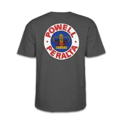 T-Shirt Powell Peralta Supreme Tee Grigio -Vendite Snowboarding PowellPeraltaSupremeCharcoalGrey 2