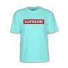 T-Shirt Powell Peralta Supreme Tee Celeste -Vendite Snowboarding PowellPeraltaSupremeLightBlueLiquido