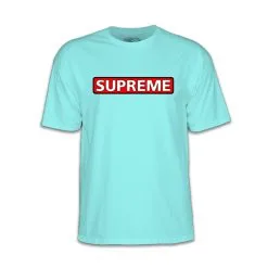 T-Shirt Powell Peralta Supreme Tee Celeste
