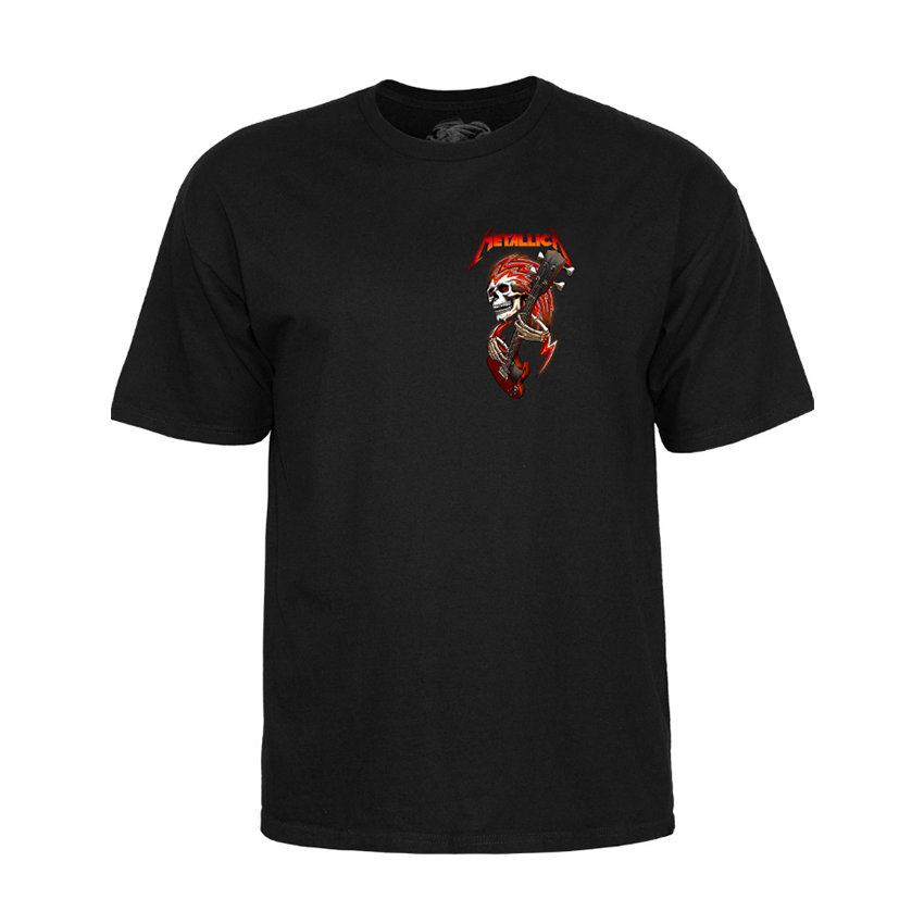 T-Shirt Powell Peralta Metallica Tee Nero 3 T-Shirt Powell Peralta Metallica Tee Nero