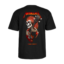 T-Shirt Powell Peralta Metallica Tee Nero 5 T-Shirt Powell Peralta Metallica Tee Nero -Vendite Snowboarding PowellPeraltaT ShirtMetallicaBlack 2