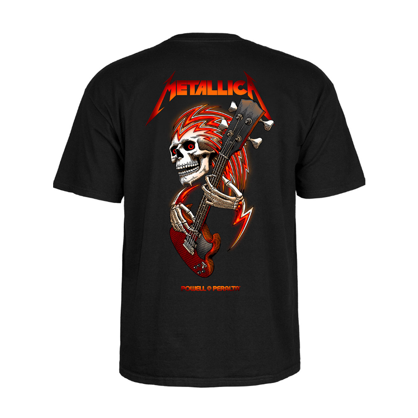 T-Shirt Powell Peralta Metallica Tee Nero 4 T-Shirt Powell Peralta Metallica Tee Nero - immagine 2