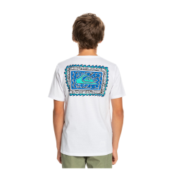 T-Shirt Quiksilver Jr Radical Roots Bianco -Vendite Snowboarding Quiksilver Boy sT ShirtRadicalRootsWhite 3
