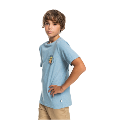 T-Shirt Quiksilver Jr Closed Bubble Ceruleo 7 T-Shirt Quiksilver Jr Closed Bubble Ceruleo -Vendite Snowboarding Quiksilver ClosedBubbleTeeYthCeruleo 2