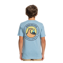 T-Shirt Quiksilver Jr Closed Bubble Ceruleo 6 T-Shirt Quiksilver Jr Closed Bubble Ceruleo -Vendite Snowboarding Quiksilver ClosedBubbleTeeYthCeruleo 3