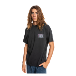 T-Shirt Quiksilver Electic Feel Nero -Vendite Snowboarding Quiksilver ElectricFeelTeeBlack 2