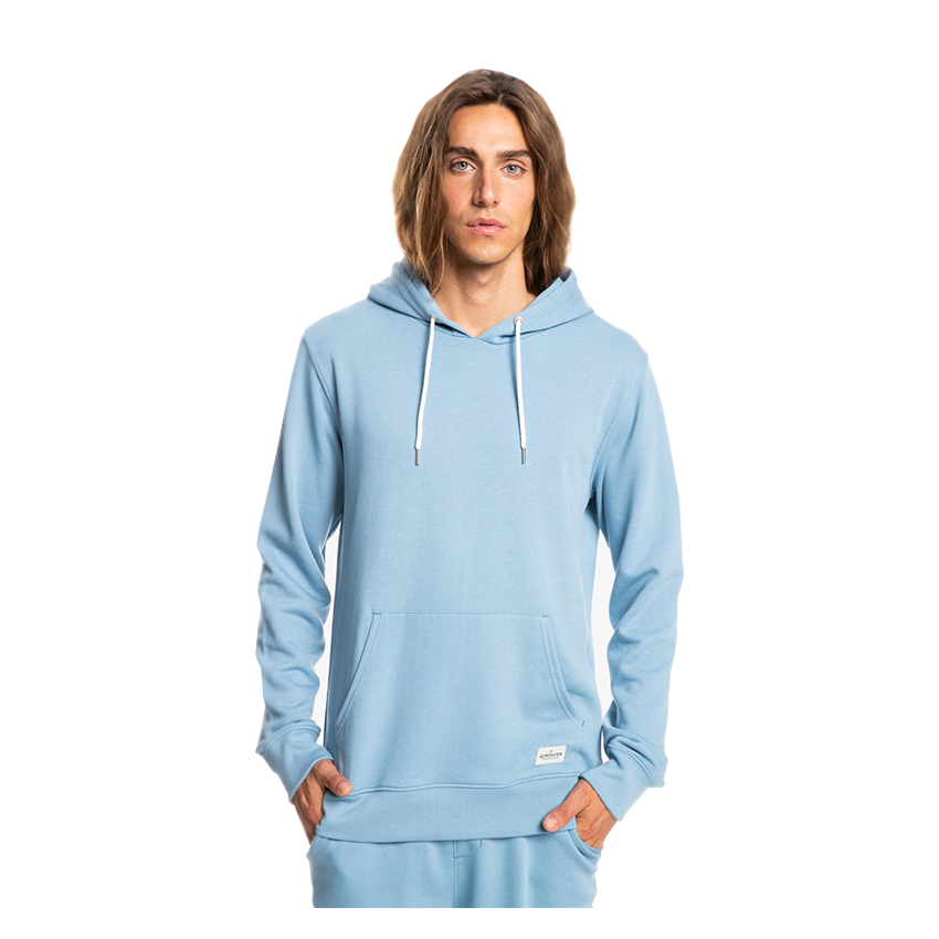 Felpa Quiksilver Essential Hood Ceruleo 3 Felpa Quiksilver Essential Hood Ceruleo