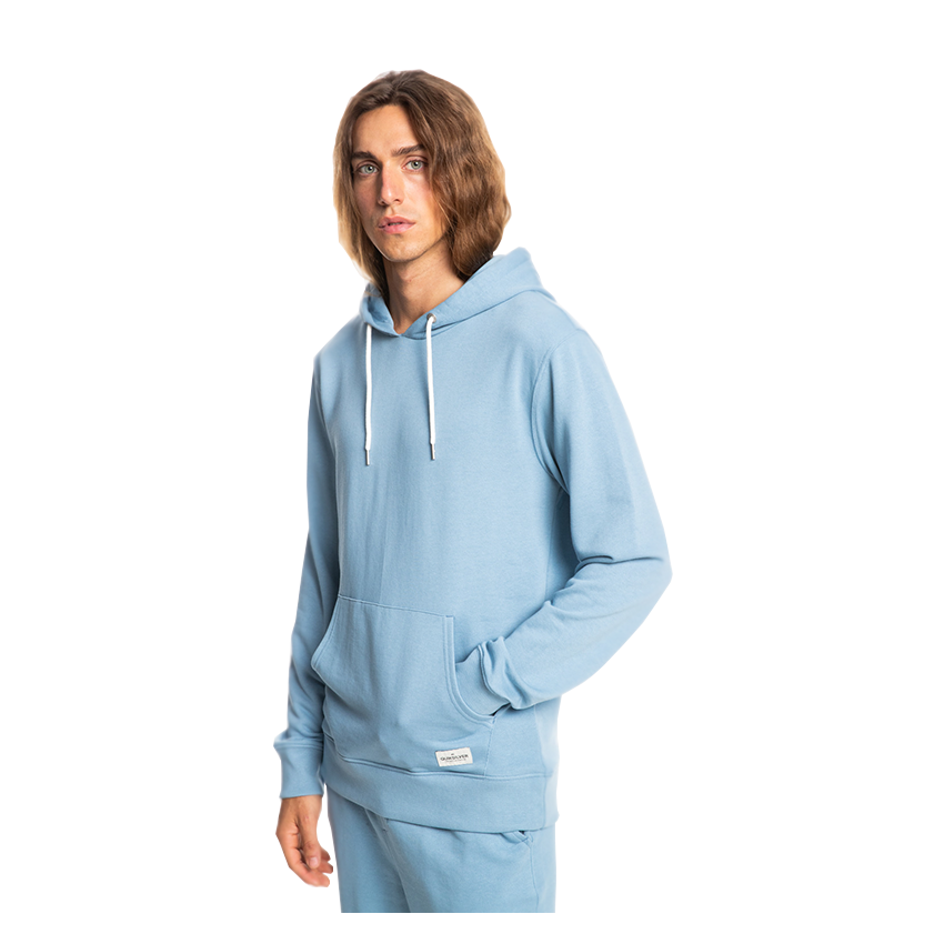 Felpa Quiksilver Essential Hood Ceruleo 6 Felpa Quiksilver Essential Hood Ceruleo - immagine 4