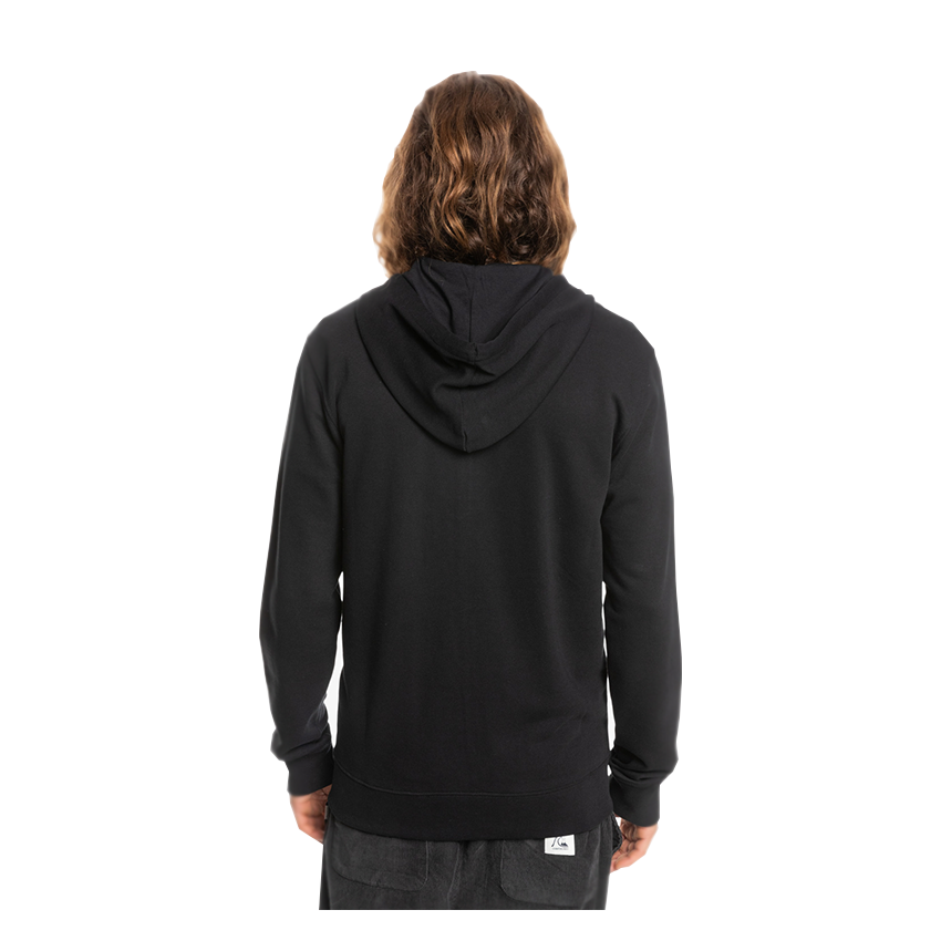 Felpa Quiksilver Essential Zip Nero 4 Felpa Quiksilver Essential Zip Nero - immagine 2