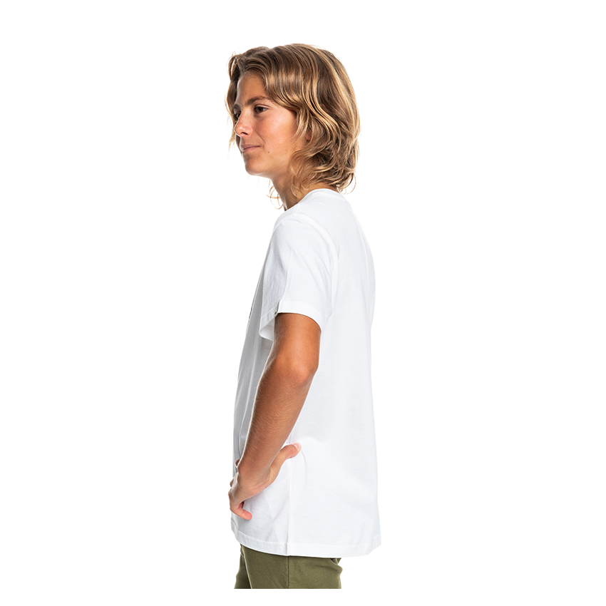 T-Shirt Quiksilver Jr Let It Ride Bianco 5 T-Shirt Quiksilver Jr Let It Ride Bianco - immagine 3
