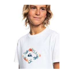 T-Shirt Quiksilver Jr Let It Ride Bianco 9 T-Shirt Quiksilver Jr Let It Ride Bianco -Vendite Snowboarding Quiksilver LetItRideYthTeeWhite 3