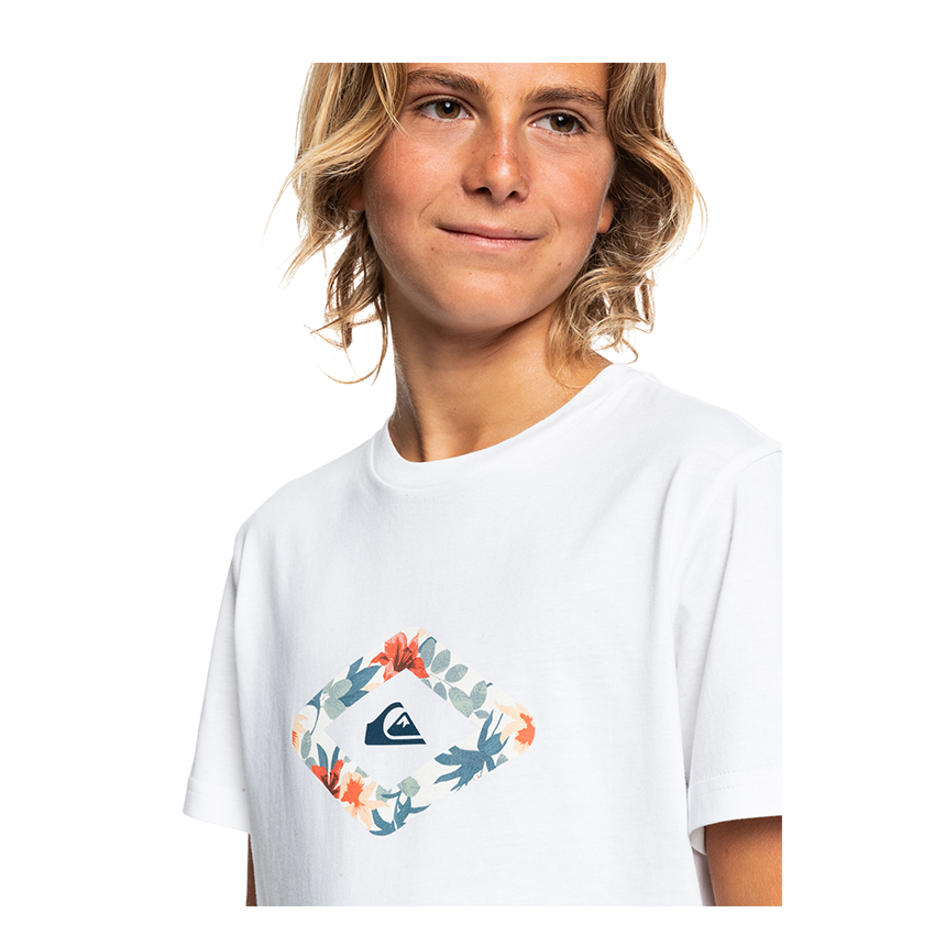 T-Shirt Quiksilver Jr Let It Ride Bianco 6 T-Shirt Quiksilver Jr Let It Ride Bianco - immagine 4