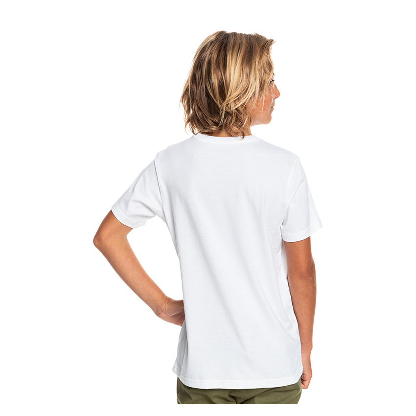 T-Shirt Quiksilver Jr Let It Ride Bianco 4 T-Shirt Quiksilver Jr Let It Ride Bianco - immagine 2