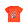 T-Shirt Quiksilver Baby Primates Motor Arancio -Vendite Snowboarding Quiksilver PrimatesMotorTeeYBOrangeLiquido