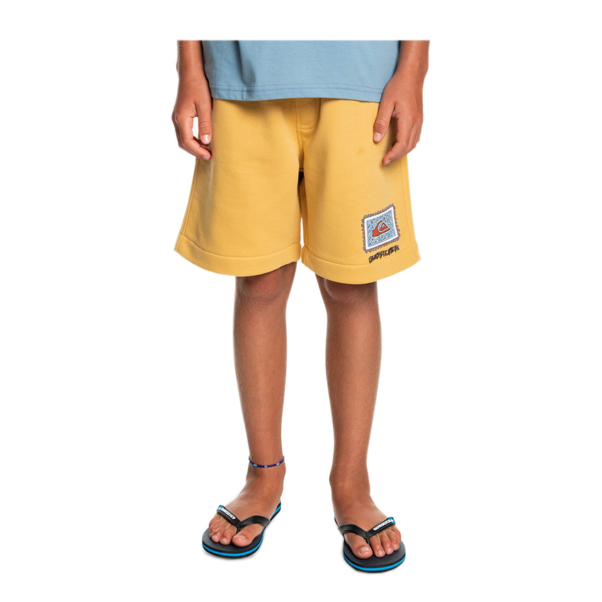Bermuda Quiksilver Jr Stri Roots Up Beige 3 Bermuda Quiksilver Jr Stri Roots Up Beige