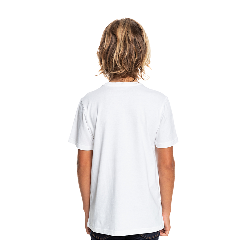 T-Shirt Quiksilver Jr Up Rise Bianco 4 T-Shirt Quiksilver Jr Up Rise Bianco - immagine 2