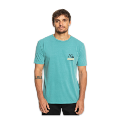 T-Shirt Quiksilver Arts In Palm Celeste