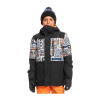 Giacca Da Snowboard Quiksilver Mission Printed Block Jr Nero -Vendite Snowboarding QuiksilverBoy sMissionPrintedBlockSnowJacketRussetOrangeBigTribeLiquido