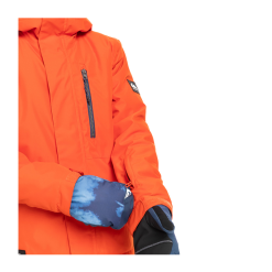 Giacca Da Snowboard Quiksilver Mission Solid Youth Jr Arancione -Vendite Snowboarding QuiksilverBoy sMissionSolidSnowJacketPoureedPumpkin 4