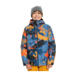 Giacca Da Snowboard Quiksilver Mission Printed Jr Blu