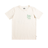 T-Shirt Quiksilver Jr Hidden Message Bianco -Vendite Snowboarding QuiksilverHiddenMessageTeeYouthWhiteLiquido