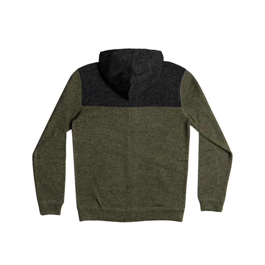 Felpa Quiksilver Keller Block Zip Verde 4 Felpa Quiksilver Keller Block Zip Verde - immagine 2