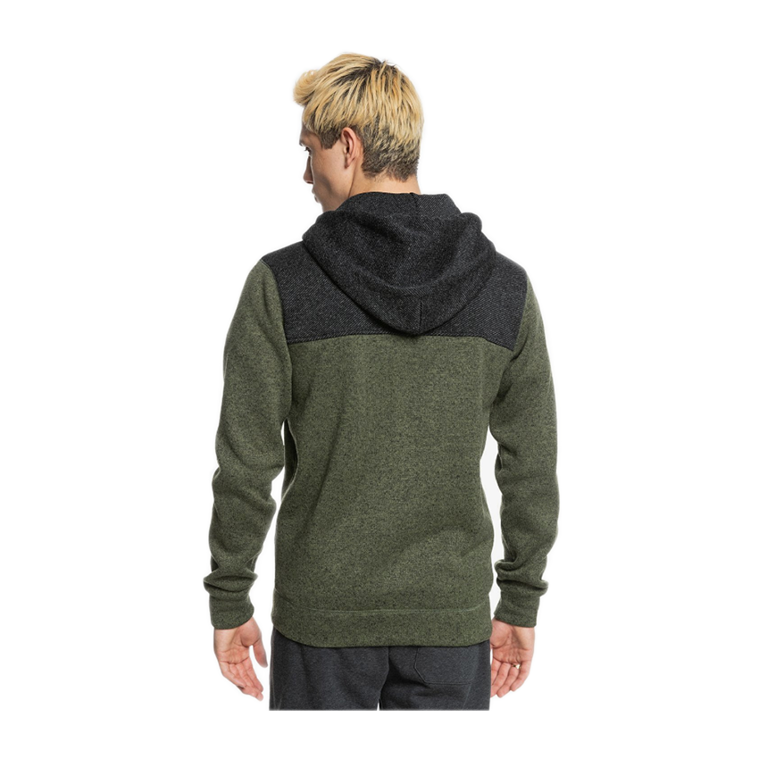 Felpa Quiksilver Keller Block Zip Verde 6 Felpa Quiksilver Keller Block Zip Verde - immagine 4