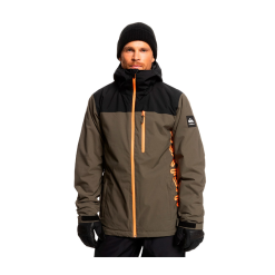 Giacca Da Snowboard Quiksilver Morton Jacket Verde