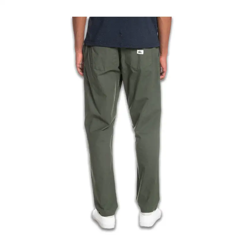 Pantalone Quiksilver Taxer Beach Verde 4 Pantalone Quiksilver Taxer Beach Verde - immagine 2