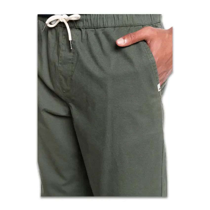 Pantalone Quiksilver Taxer Beach Verde 6 Pantalone Quiksilver Taxer Beach Verde - immagine 4