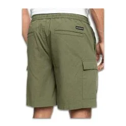 Bermuda Quiksilver Taxer Cargo Verde -Vendite Snowboarding QuiksilverTaxerCargoShortFourLeafClover 4