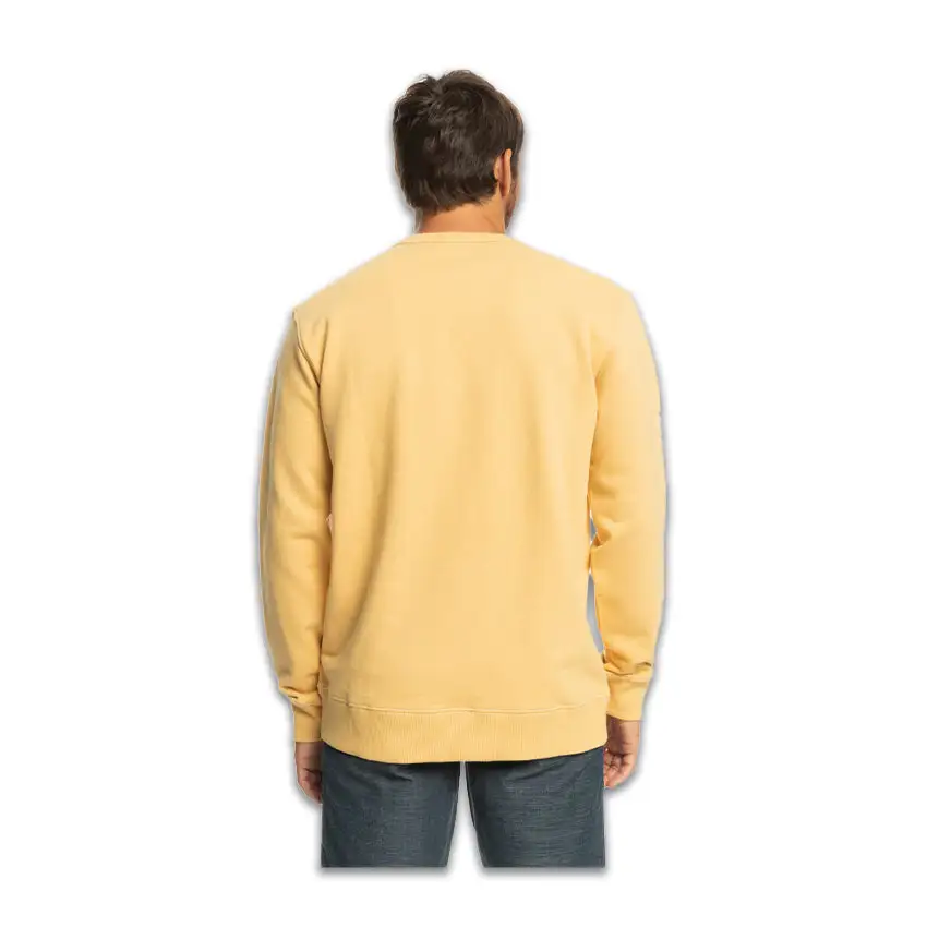 Felpa Quiksilver The Original Crew Giallo 6 Felpa Quiksilver The Original Crew Giallo - immagine 4