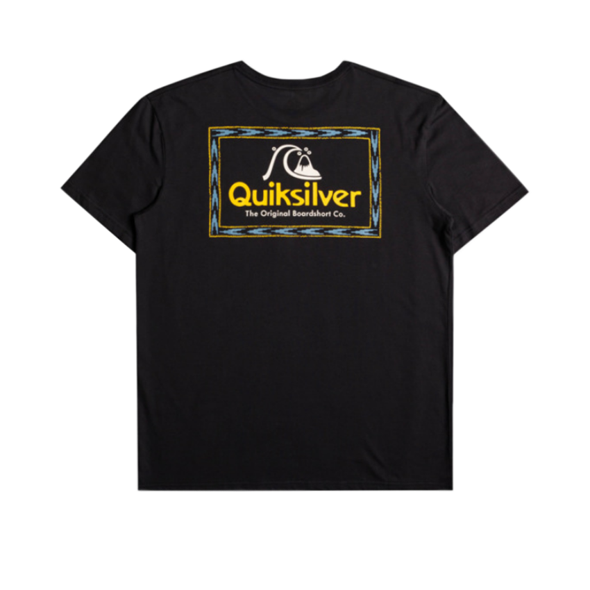 T-Shirt Quiksilver Tribal Fuzz Nero 4 T-Shirt Quiksilver Tribal Fuzz Nero - immagine 2