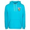 Felpa Santa Cruz Bullet Rio Celeste -Vendite Snowboarding SCAFA21HOODBulletRiotCyan