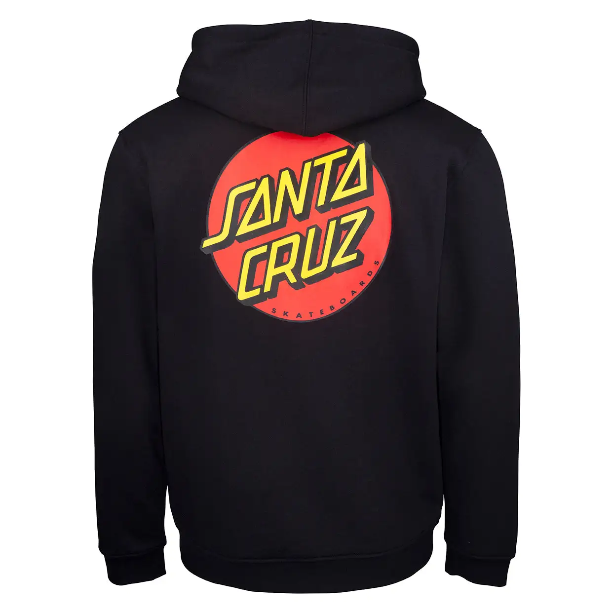 Felpa Santa Cruz Zip Classic Dot Nero 4 Felpa Santa Cruz Zip Classic Dot Nero - immagine 2