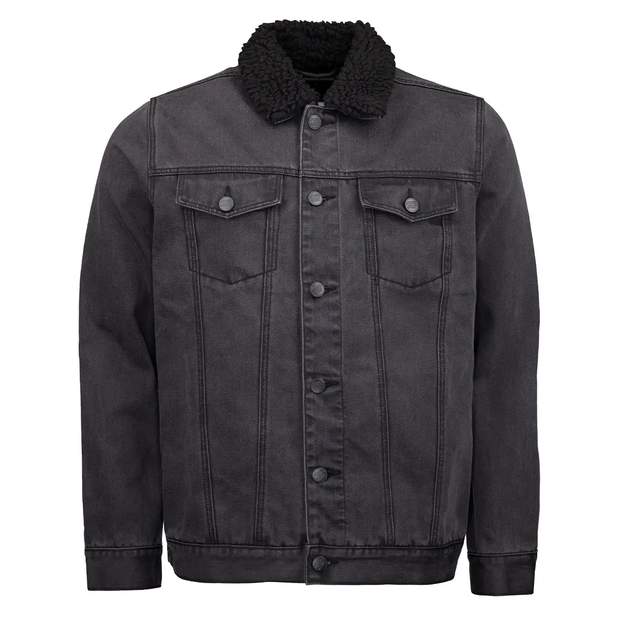 Giacca Santa Cruz Void Ring Dot Denim Nero 3 Giacca Santa Cruz Void Ring Dot Denim Nero