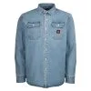 Camicia Santa Cruz Wilder Denim Medio -Vendite Snowboarding SCAFA21LSSHIRTWilderLightBlue