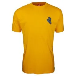 T-Shirt Santa Cruz Growth Hand Mostarda