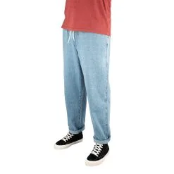 Pantalone Santa Cruz Local Denim Chiaro -Vendite Snowboarding SCAFA21TROUSERSLightBlueDenimANGLE