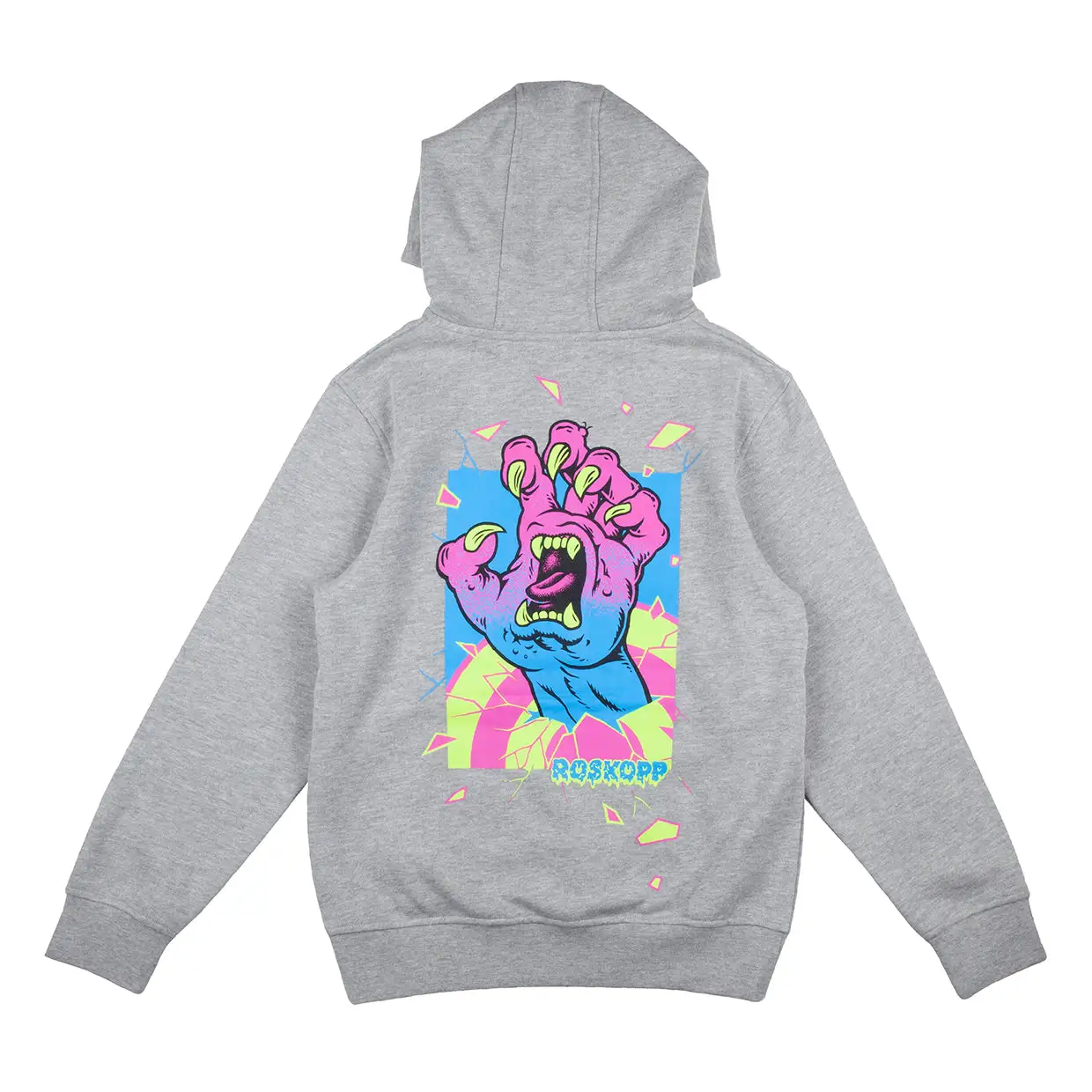 Felpa Santa Cruz Bambino Roskoop Frame Grigio 4 Felpa Santa Cruz Bambino Roskoop Frame Grigio - immagine 2