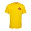 T-shirt Santa Cruz Classic Dot Gialla 1 T-shirt Santa Cruz Classic Dot Gialla -Vendite Snowboarding SCASP21SSTEEClassicDotChestBlazingYellow