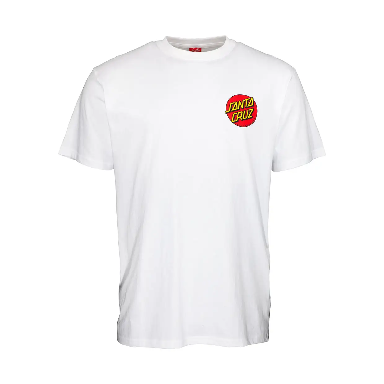 T-shirt Santa Cruz Classic Dot Bianca 3 T-shirt Santa Cruz Classic Dot Bianca