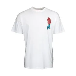 T-shirt Santa Cruz Screaming Hand Scream Bianco