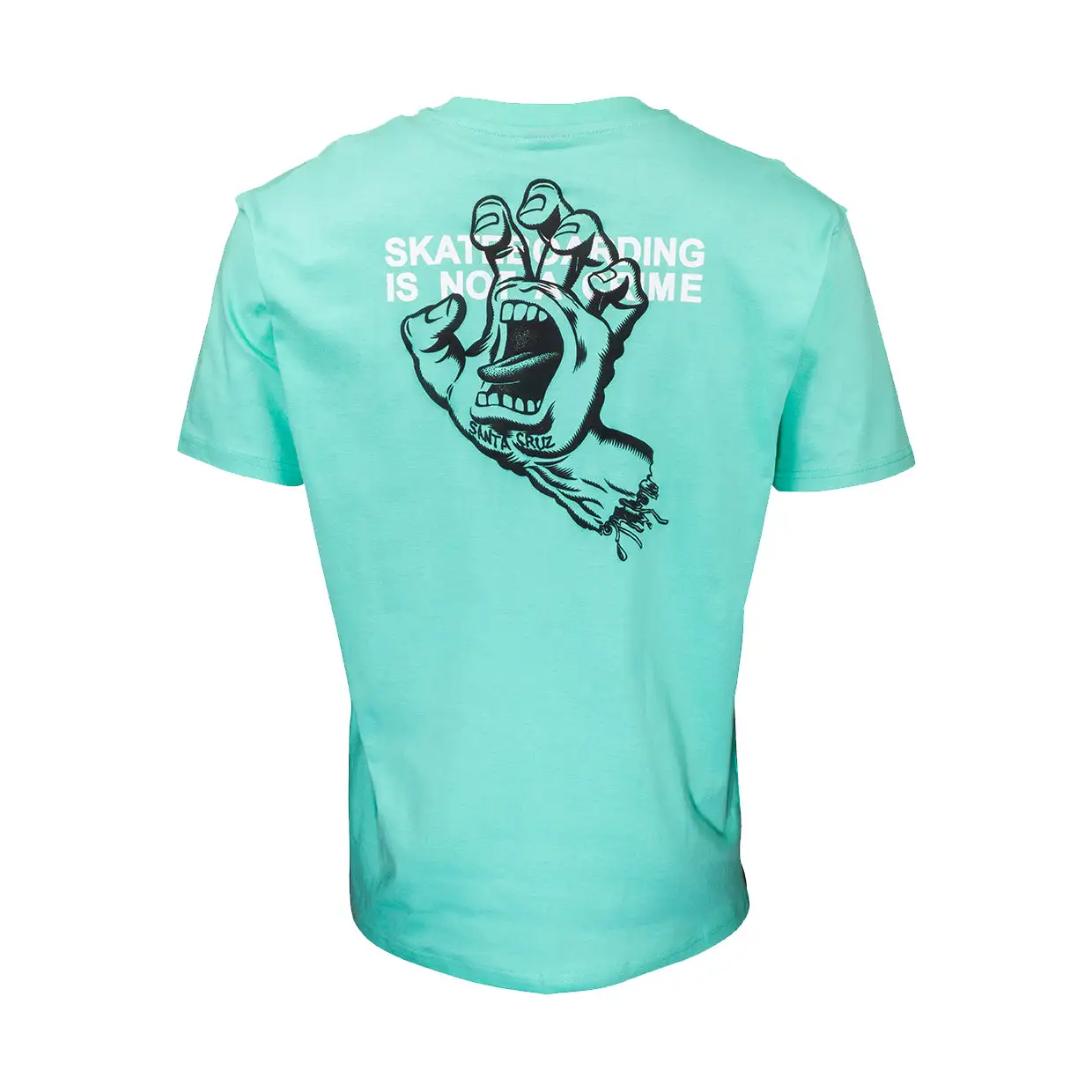 T-shirt Santa Cruz Toxic Verde Acqua 4 T-shirt Santa Cruz Toxic Verde Acqua - immagine 2